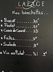 Le Bistrot Du Ke menu