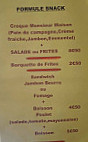 La Brasserie Du Marché menu