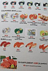 Muki Sushi menu