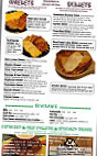 Pine Peaks menu