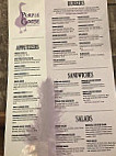 Purple Goose Eatery Drinkery menu