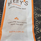 Beefy's Pies menu