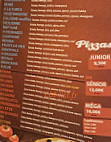 Chez Joss kebab menu