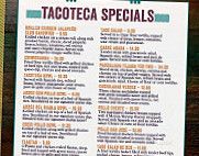 Tacos Tolteca menu