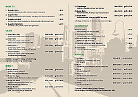 Cafe & Cocktailhaus Mosquito menu