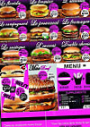 Home Burger menu