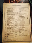 The Lion menu