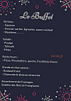 L'atelier Gourmand menu