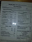 Whistle Stop Cafe menu