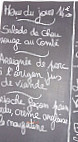 Le Bistro Des Halles menu