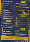 La Pizza Du Fada menu