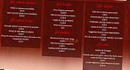 La Maison des Saveurs menu