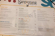 Sargantana menu