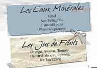 VENTS ET MAREES menu