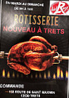 As Rôtisserie menu