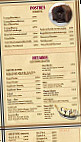 Canas y Tapas menu