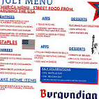 The Burgundian Coffee And Waffles menu