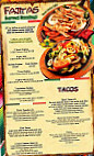 Cinco De Mayo Mexican menu