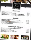 Jardin Des Envies menu