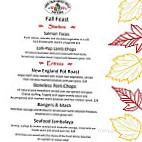 The Old Grist Mill Tavern menu