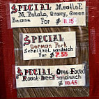 Main Street Deli menu