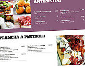 Bacio menu