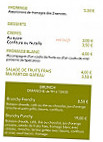 Food Cancan menu