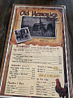 Old Memories Cafe menu