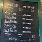 Four Brothers' Mead menu