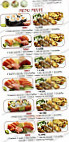 Les Saveurs du Sushi menu