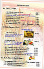 Fresh Burritos menu