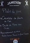 Les Tontons Zingueurs menu