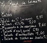 Le rond de serviette menu