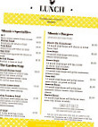 Minnie Sophronas Bake Shop menu