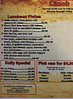 EL Charro menu