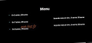 As menu