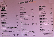 Auberge Du Vieux Domaine menu