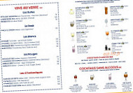 Caminito menu