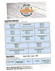 Chuck's Coffee In Caseville menu