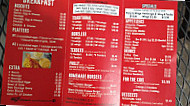 Williamson Wings menu