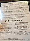 Morgan's Tavern Grill menu