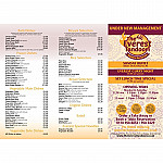 Everest Tandoori menu