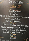 Le Sexton Cote Mer menu