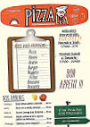 Pizza Léa menu