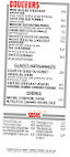 Cafe Du Rendez-vous menu
