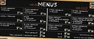 Boulangerie Marie Blachere menu