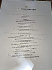 The Wine Garden menu