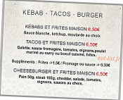 Le Petit Fourneau menu