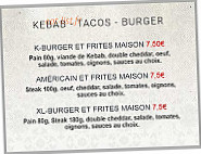 Le Petit Fourneau menu