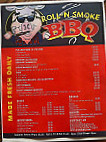 Roll-n Smoke Bbq menu